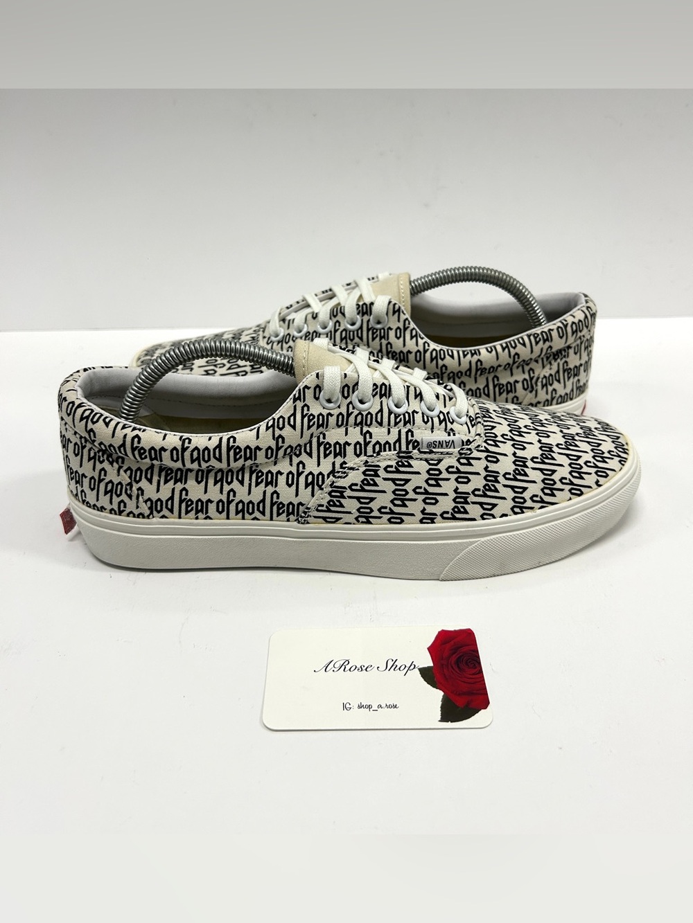 Fear of God x Vans Era 95 Reissue ‘Marshmallow’ Shoes Size: 9 M